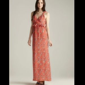 French Connection Phoenix Printed Silk Maxi Dress